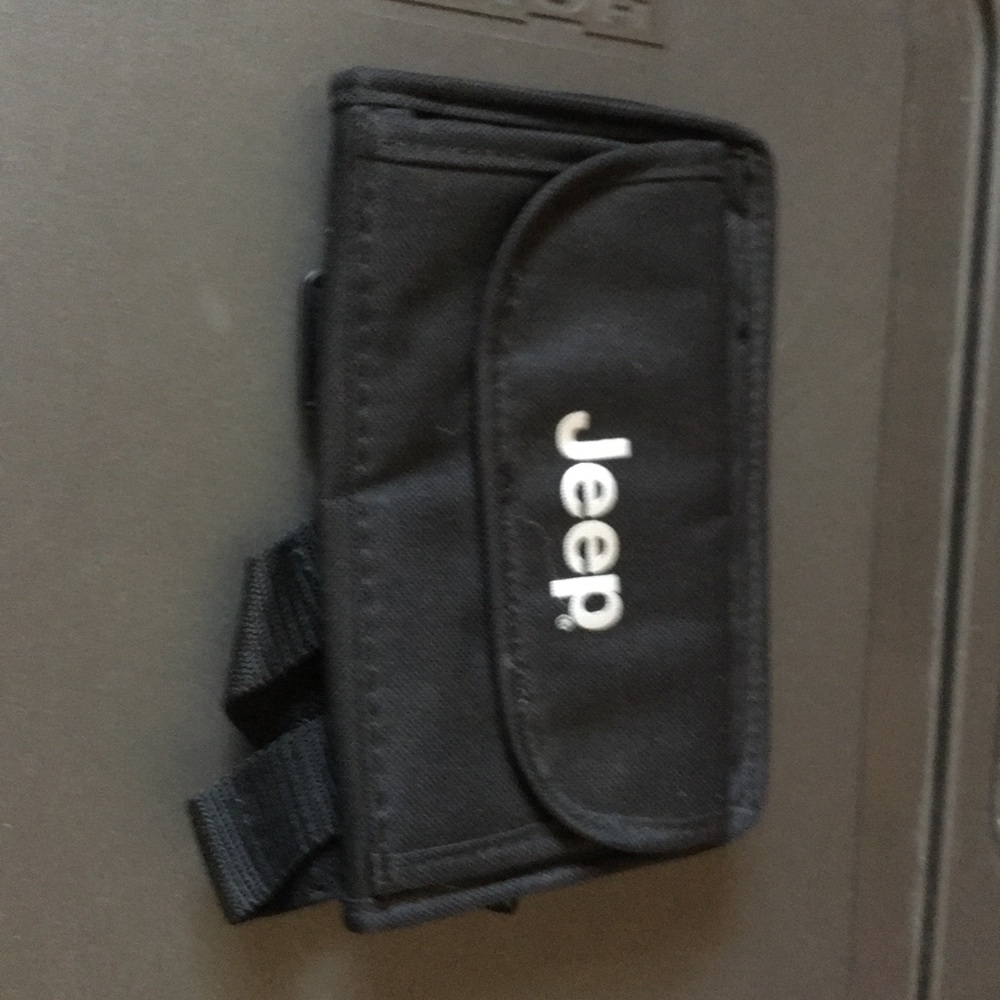 Jeep pouch bag Small with Velcro straps
